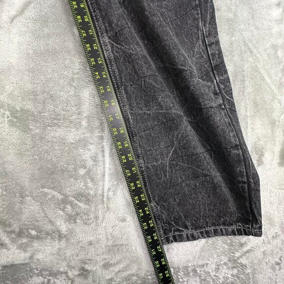 Ninth Hall Ambush Charcoal Black Eagle Embroidered Denim Jeans Size 30 - Picture 7 of 8